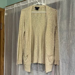 Cream colored cardigan